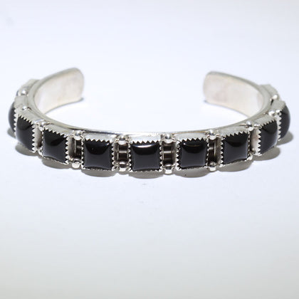 Onyx Bracelet by Phillip Yazzie 5-3/8