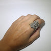 Silver ring by Alex Sanchez  size 8