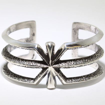 Silver Bracelet by Aaron Anderson 5-5/8