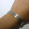 Silver bracelet by Eddison Smith 5-7/8"