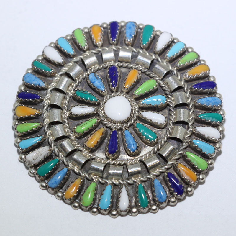 Multi-color pendant by Zuni