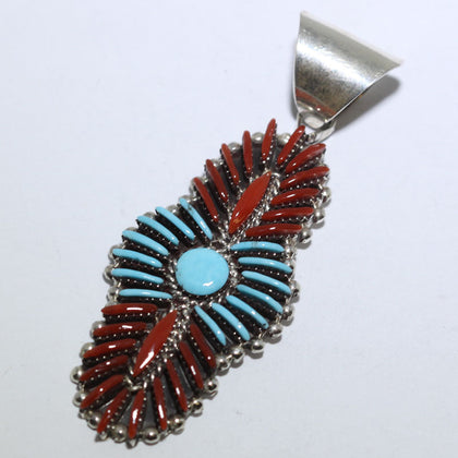 Silver Pendant by Zuni