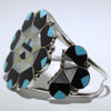Inlay Bracelet by Zuni size 5-1/4"