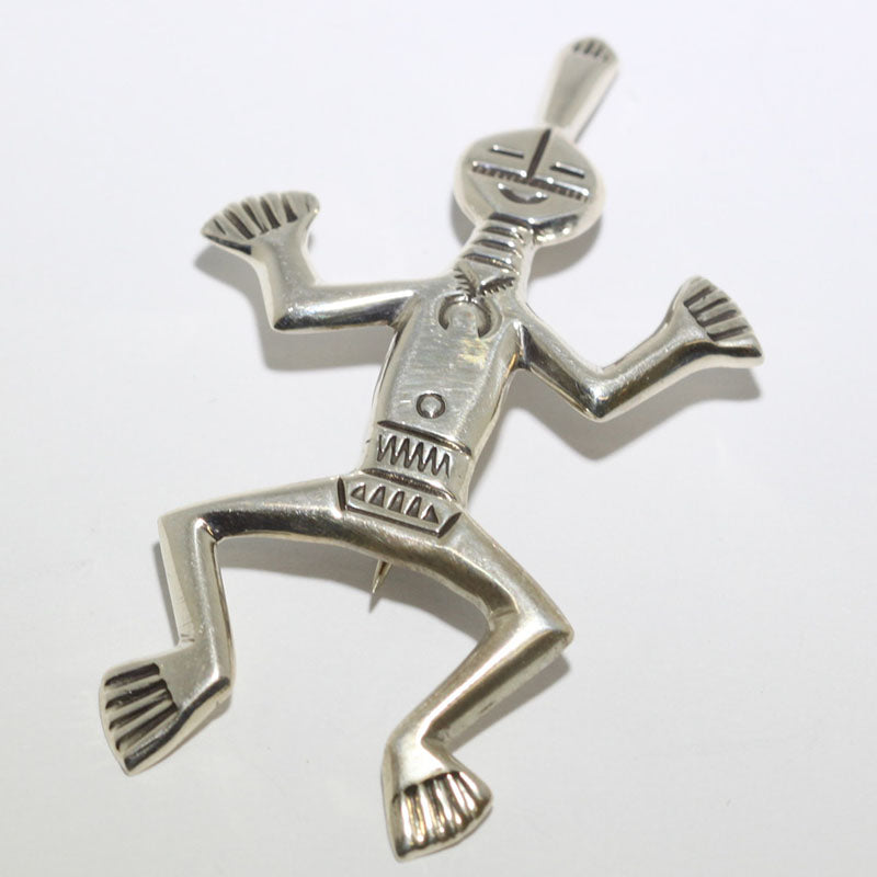 Silver Pin by Navajo