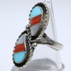 Inlay Ring by Zuni size 6.5