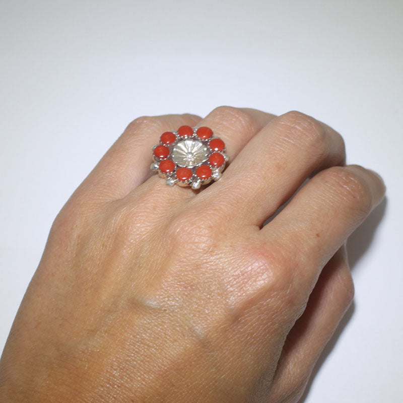 Coral Ring by Zuni