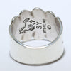 Silver Ring by Steve Yellowhorse size 9.5