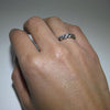 Stamp Silver Ring by Arnold Goodluck