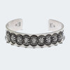 Silver bracelet by Eddison Smith 5-3/4"