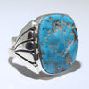 Blue Gem Ring by Steve Yellowhorse
