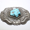Sterling Silver Turquoise Buckle
