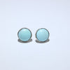 Turquoise post earring
