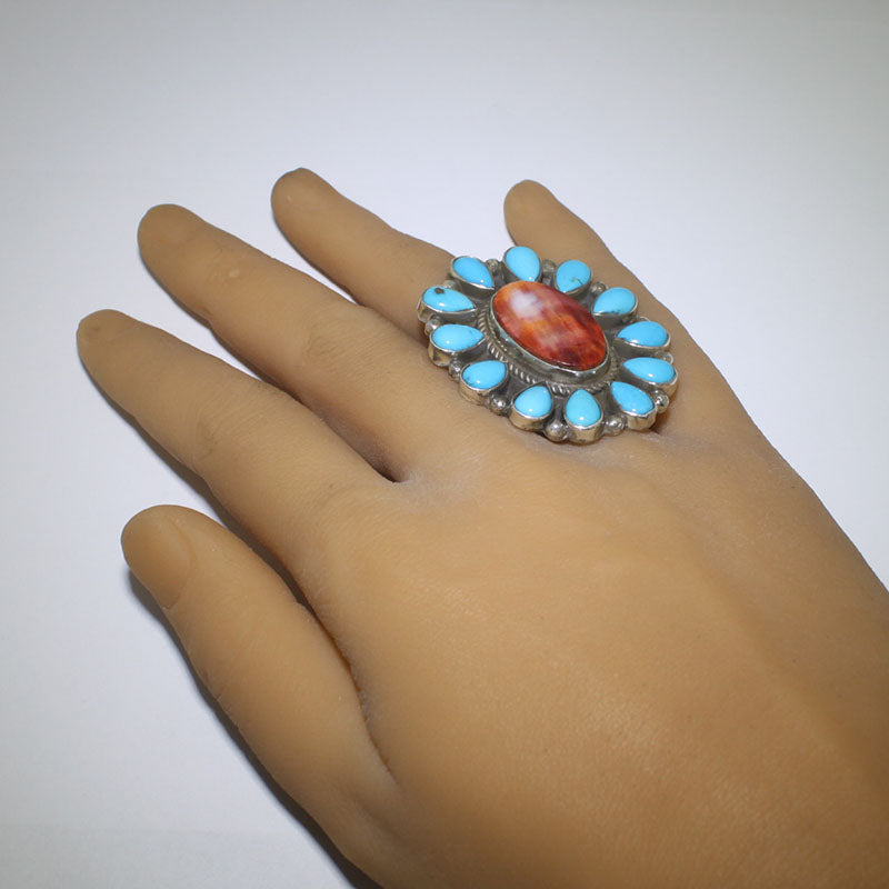 Cluster Ring by Fred Peters size 7.5