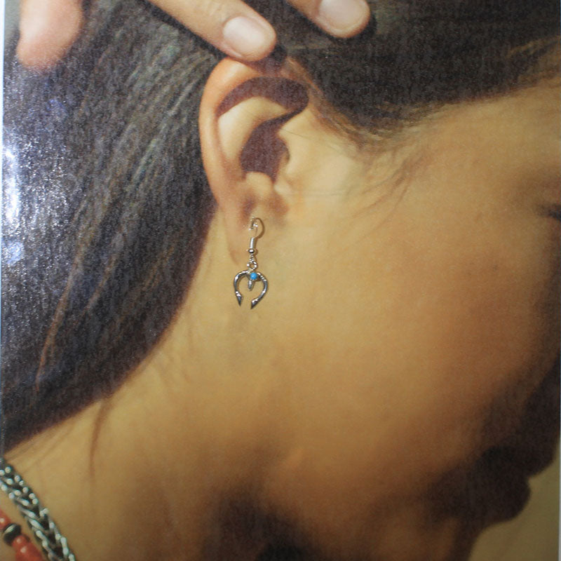 Silver Naja earring