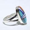 Inlay Ring by Navajo size 8