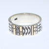 Silver/Gold Ring by Norbert Peshlakai size 7