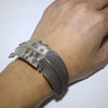 Silver Bracelet by Philander Begay 4-7/8"