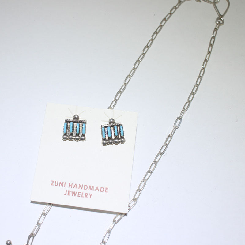 Zuni Necklace and Earring Set