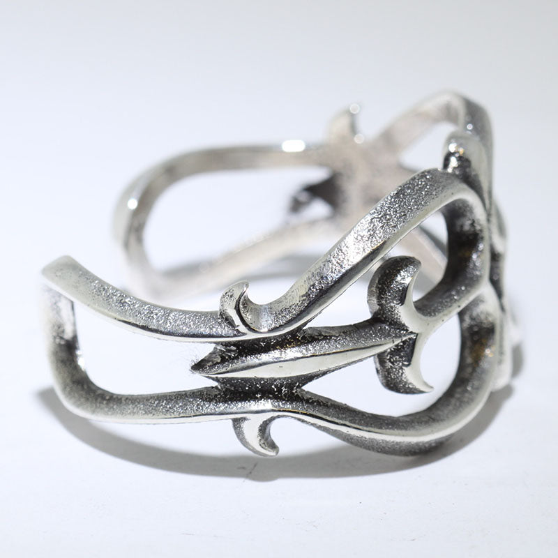 Silver Bracelet by Aaron Anderson 5"