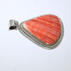 Spiney Oyster Shell  Silver Pendant