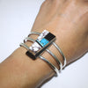 Inlay bracelet by Wayne Muskett 5-3/8"