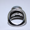 Lone Mountain Ring by Aaron Anderson size 7.5