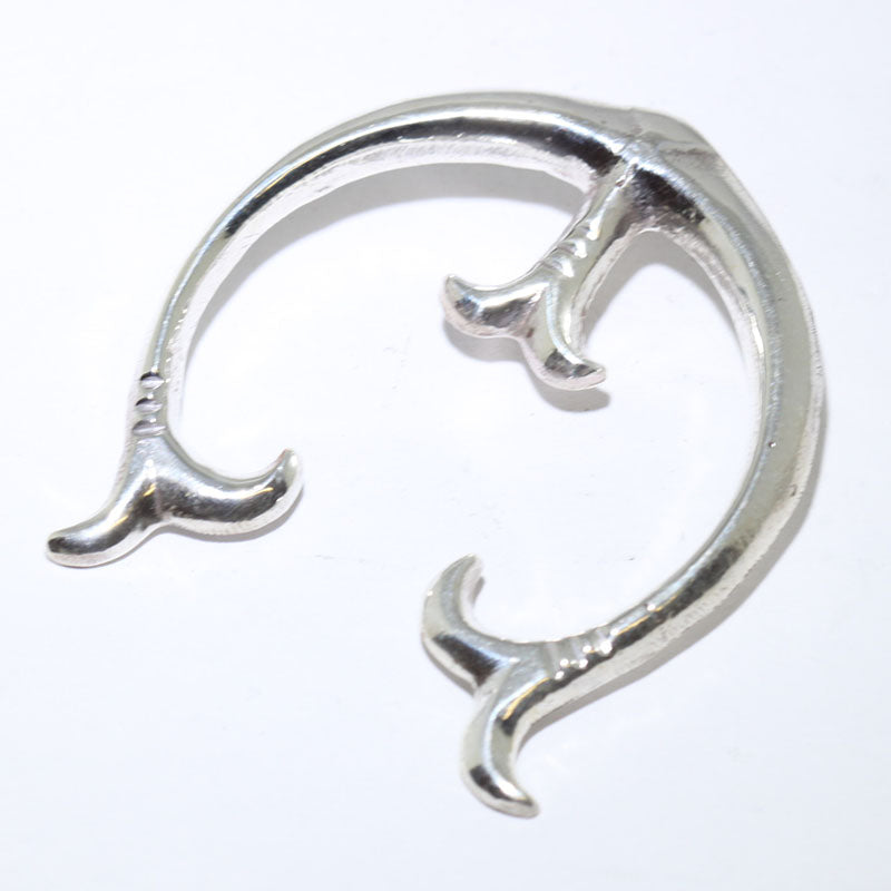 Silver Pendant by Rose Tsosie