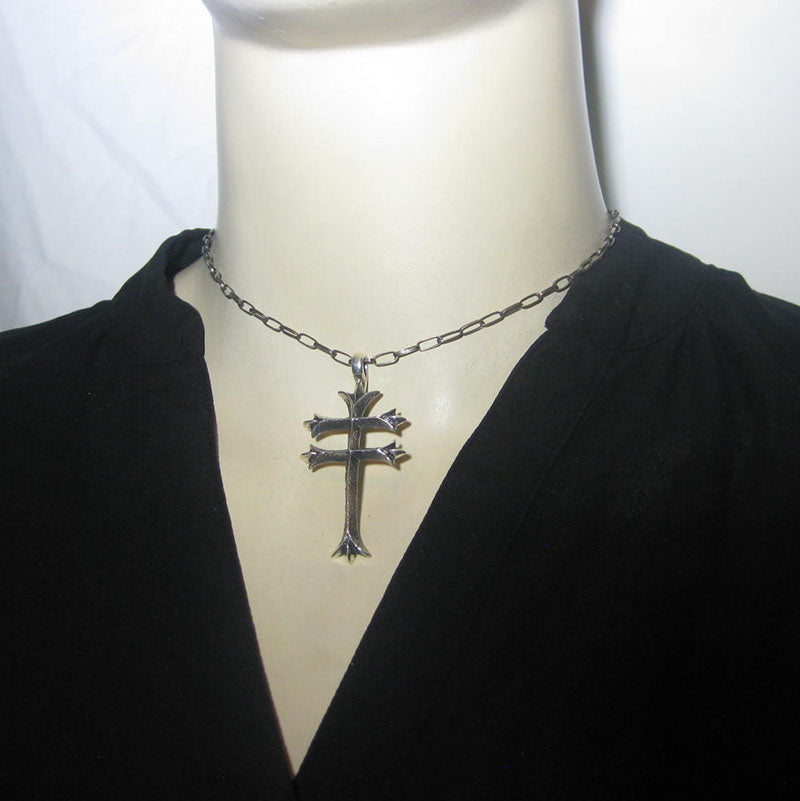 Cross pendant by Aaron Anderson