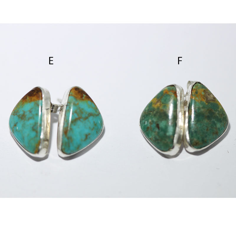 Stabilized Chinese Turquoise Post