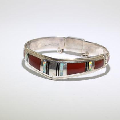 Inlay bracelet by Stone Weaver 5-1/2