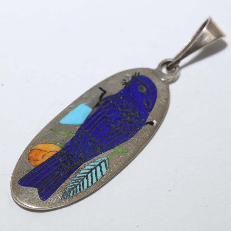 Inlay Pendant by Harland & Monica Coonsis