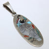 Quail Pendant by Harland & Monica Coonsis